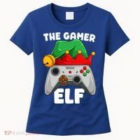 The Gamer Video Game Controller Christmas Gaming Xmas Gift Women's T-Shirt thumb 0