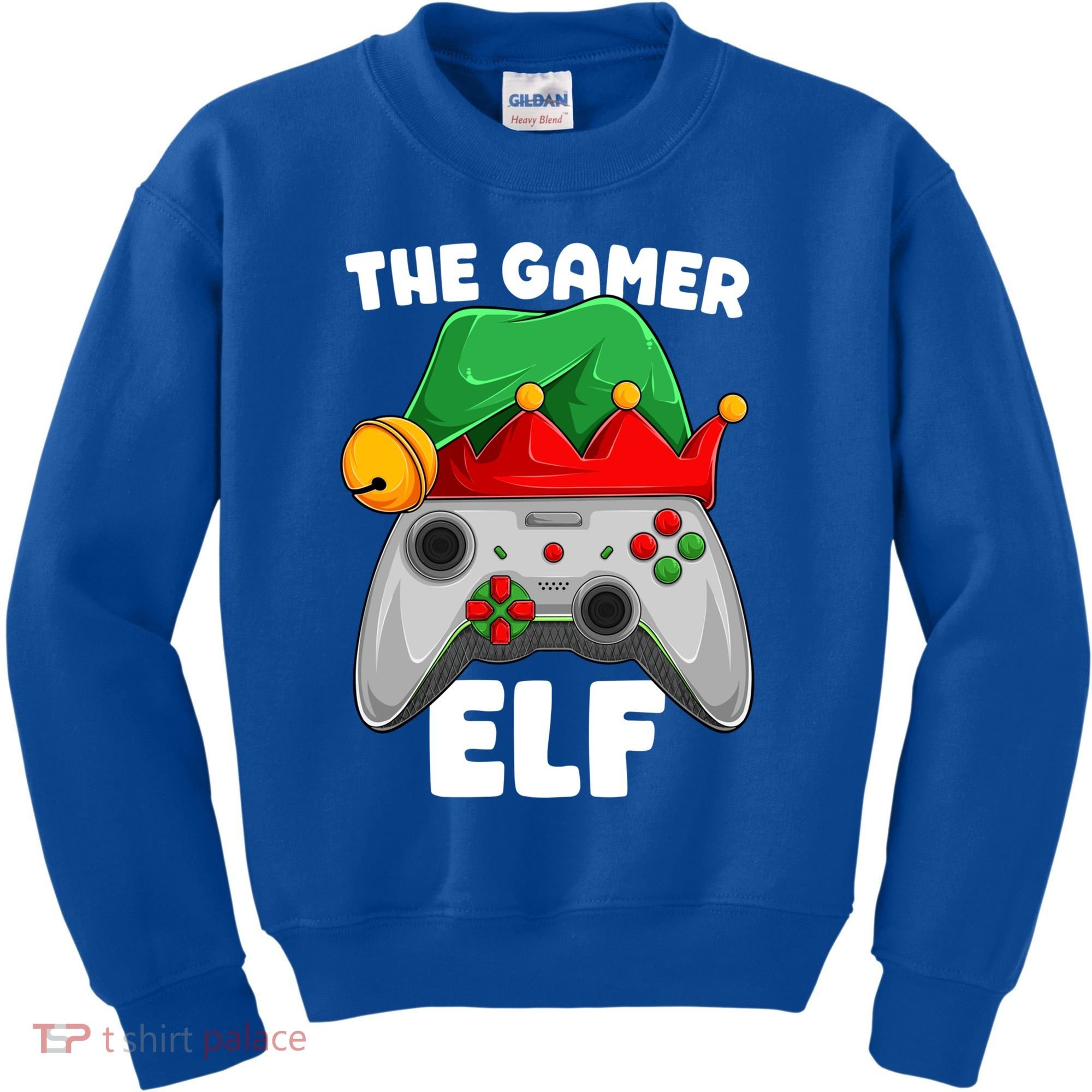 The Gamer Video Game Controller Christmas Gaming Xmas Gift Kids Sweatshirt