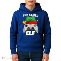 The Gamer Video Game Controller Christmas Gaming Xmas Gift Kids Hoodie thumb 4