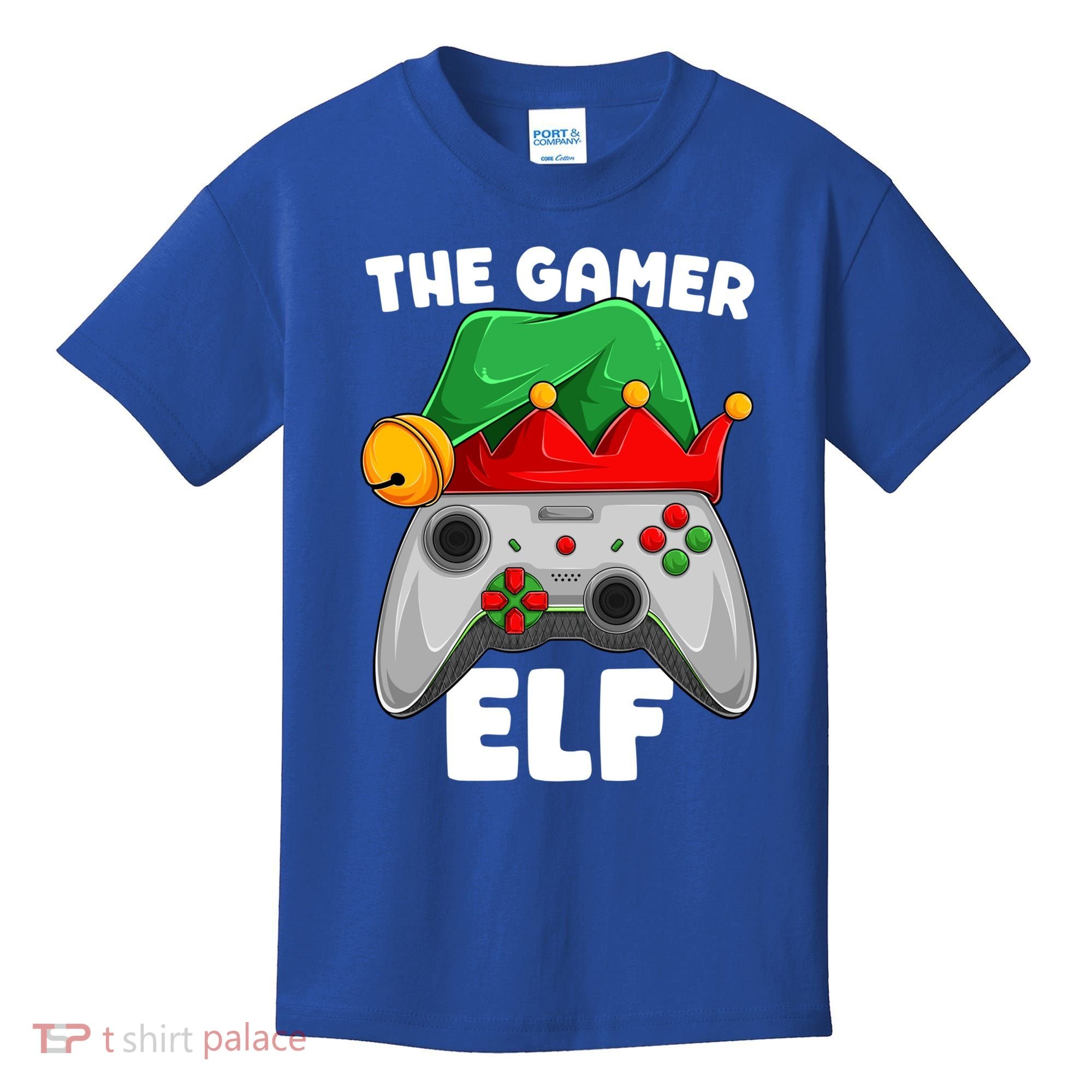 The Gamer Video Game Controller Christmas Gaming Xmas Gift Kids T-Shirt