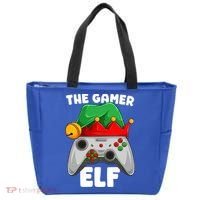 The Gamer Video Game Controller Christmas Gaming Xmas Gift Tote Bag thumb 0