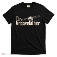 The Groovefather Vintage Drums Drumming Gifts Band Drummer T-Shirt thumb 0