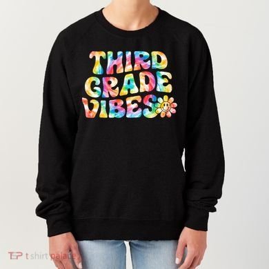 Third Grade Vibes 3rd Grade Team Teachers Women's Sweatshirt