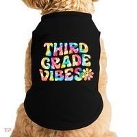Third Grade Vibes 3rd Grade Team Teachers Doggie Tank thumb 0