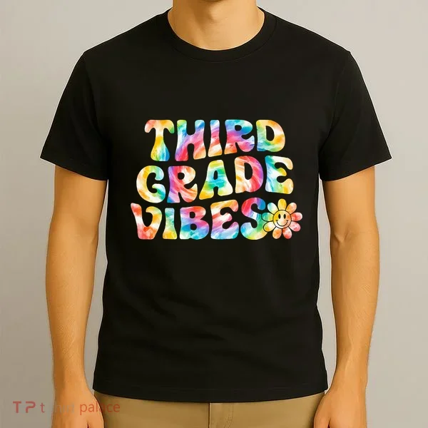 Third Grade Vibes 3rd Grade Team Teachers T-Shirt
