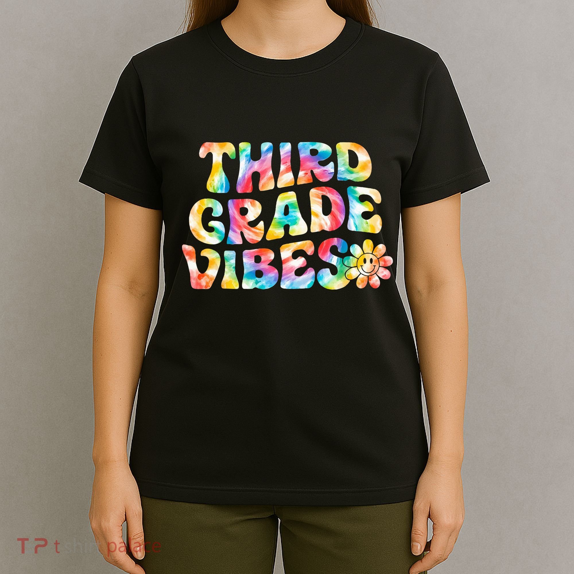 Third Grade Vibes 3rd Grade Team Teachers T-Shirt