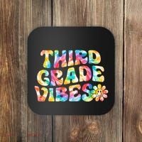 Third Grade Vibes 3rd Grade Team Teachers Coaster thumb 0
