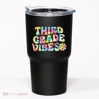 Third Grade Vibes 3rd Grade Team Teachers Tumbler thumb 0