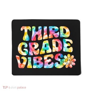 Third Grade Vibes 3rd Grade Team Teachers Mousepad