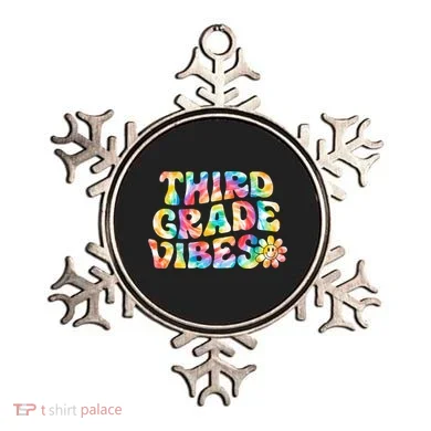 Third Grade Vibes 3rd Grade Team Teachers Ornament