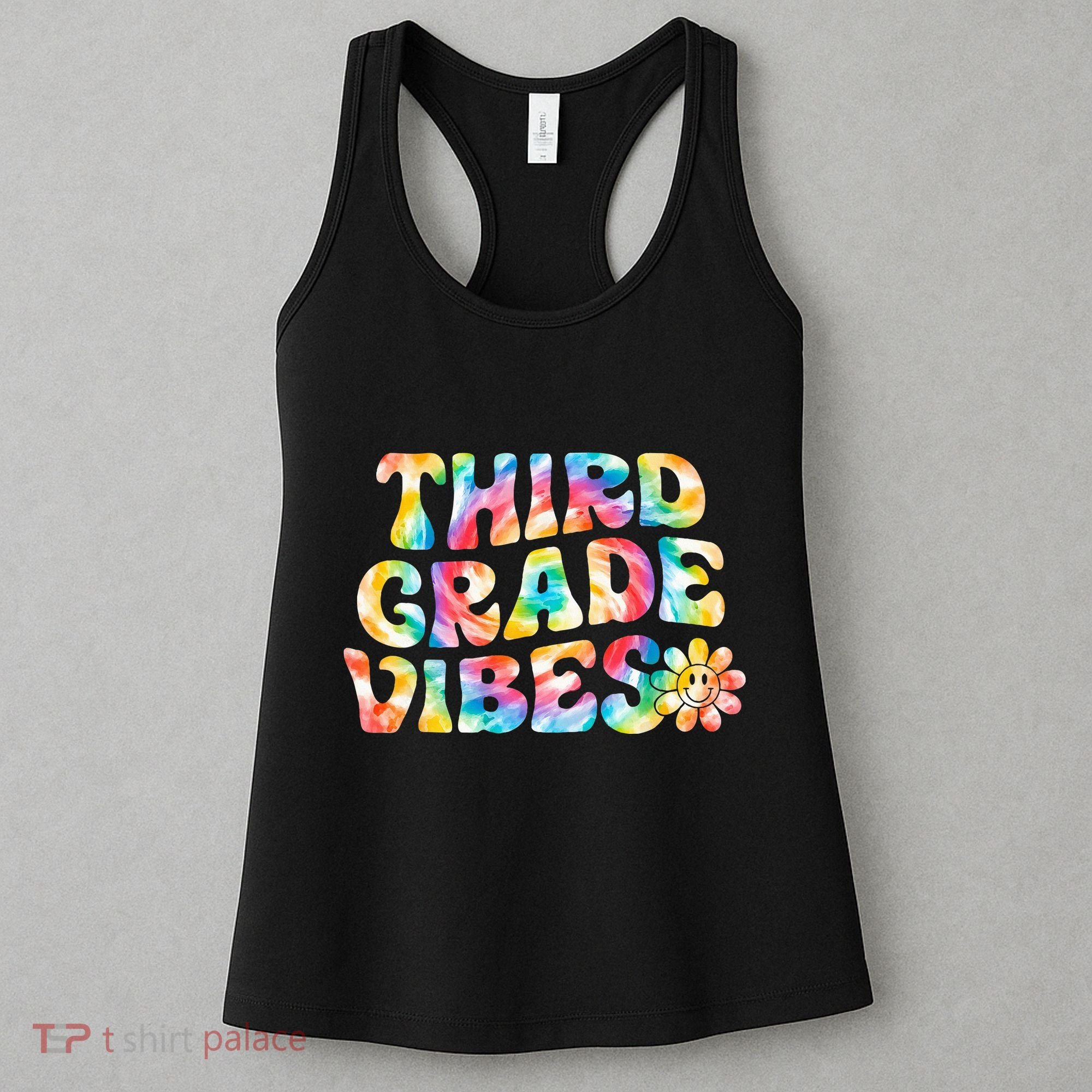 Third Grade Vibes 3rd Grade Team Teachers Women's Tank Top