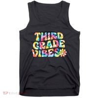 Third Grade Vibes 3rd Grade Team Teachers Tank Top thumb 0