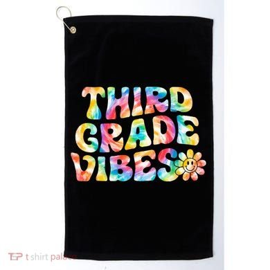 Third Grade Vibes 3rd Grade Team Teachers Golf Towel