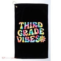 Third Grade Vibes 3rd Grade Team Teachers Golf Towel thumb 0