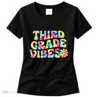 Third Grade Vibes 3rd Grade Team Teachers Women's T-Shirt thumb 0
