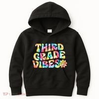 Third Grade Vibes 3rd Grade Team Teachers Kids Hoodie thumb 0