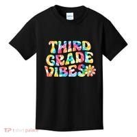 Third Grade Vibes 3rd Grade Team Teachers Kids T-Shirt thumb 0