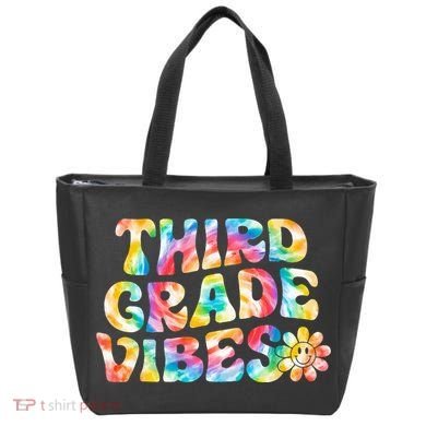 Third Grade Vibes 3rd Grade Team Teachers Tote Bag