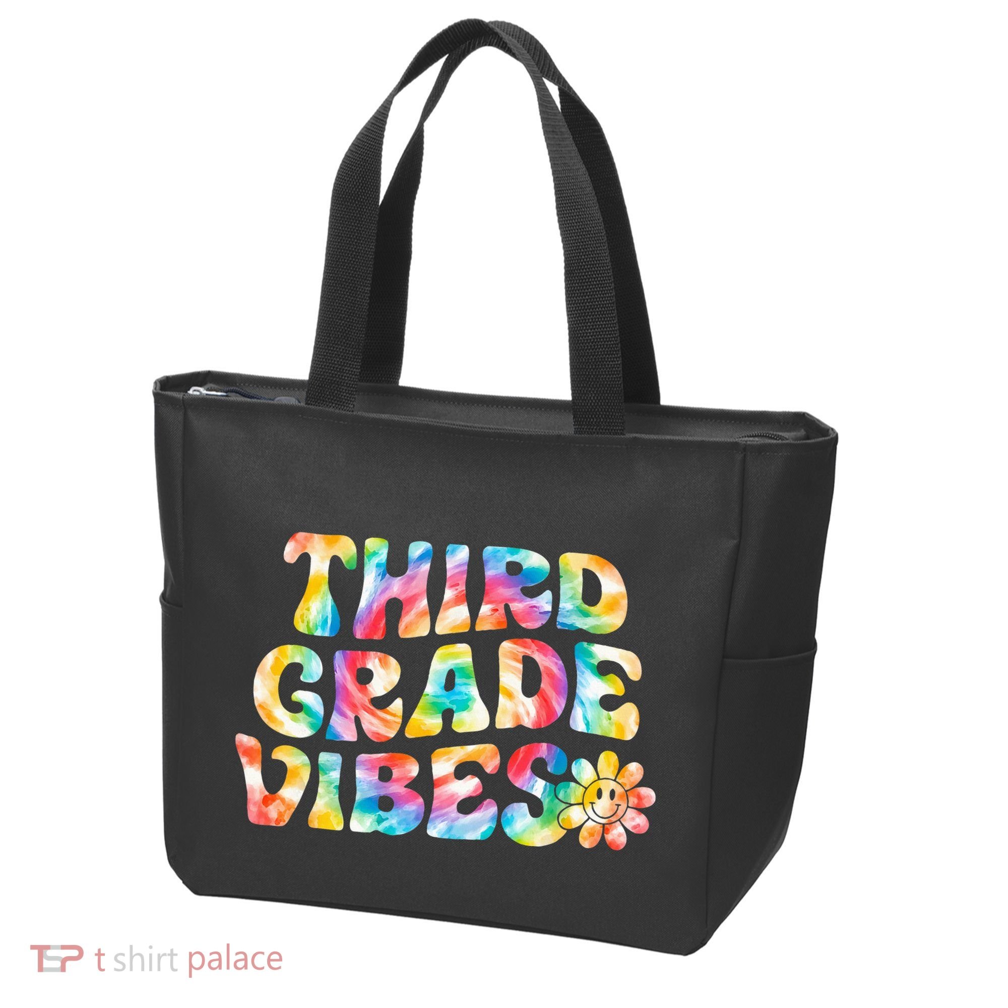 Third Grade Vibes 3rd Grade Team Teachers Tote Bag