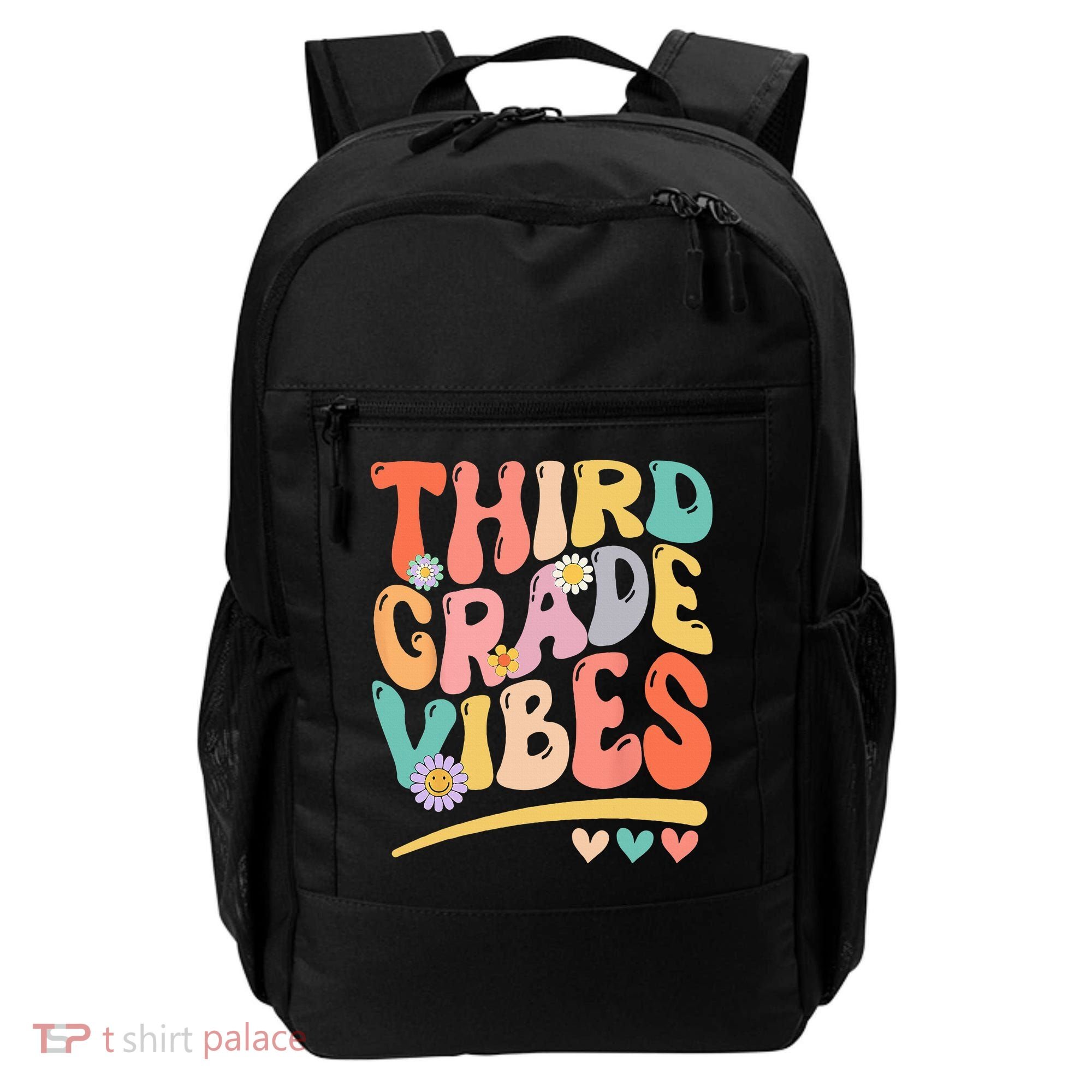 Third Grade Vibes Back To School 3rd Grade Teacher Backpack