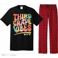 Third Grade Vibes Back To School 3rd Grade Teacher Pajama Set thumb 0