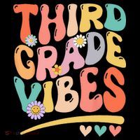 Third Grade Vibes Back To School 3rd Grade Teacher Women's Tank Top thumb 5