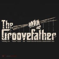 The Groovefather Vintage Drums Drumming Gifts Band Drummer T-Shirt thumb 7