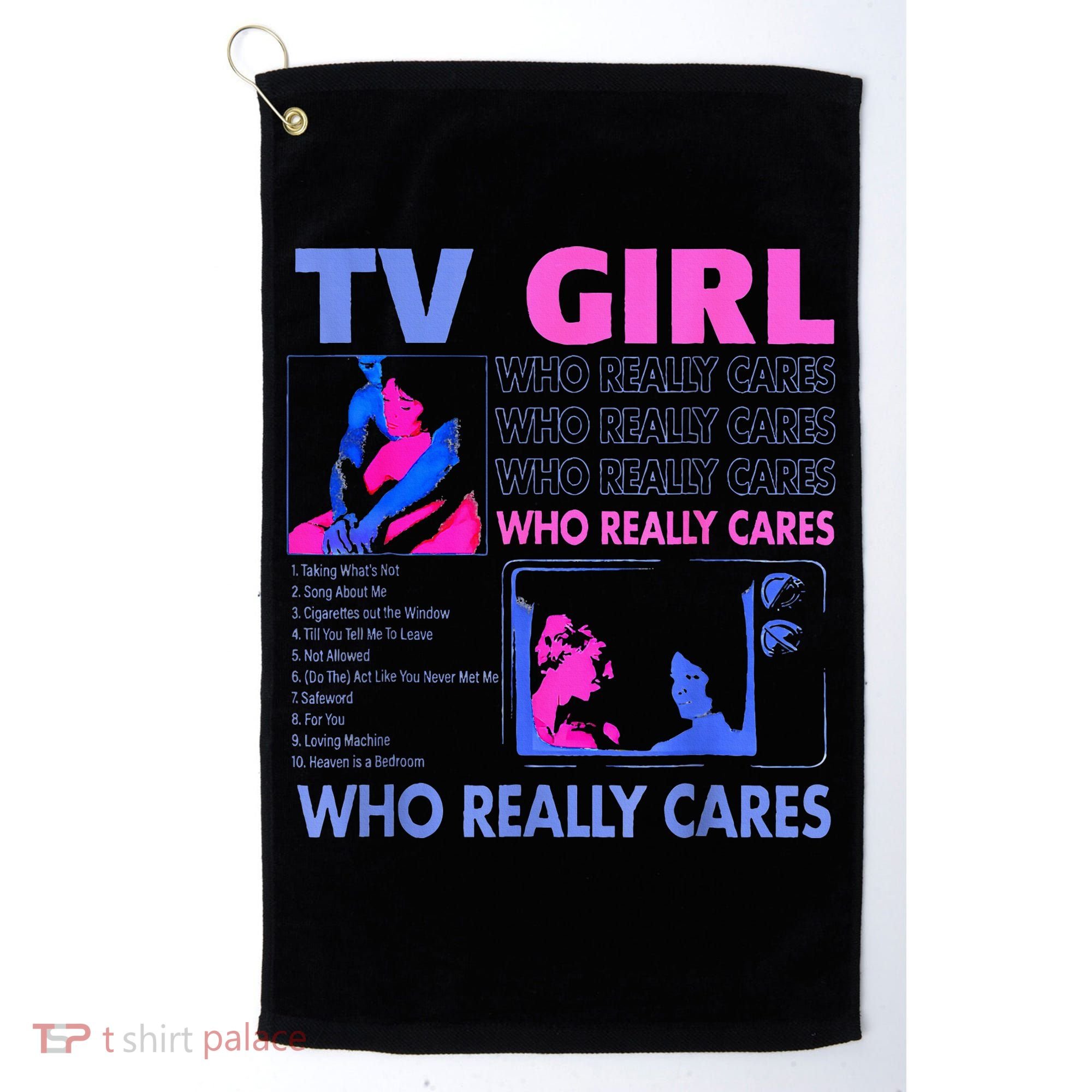 Tv Girl Who Really Care Golf Towel