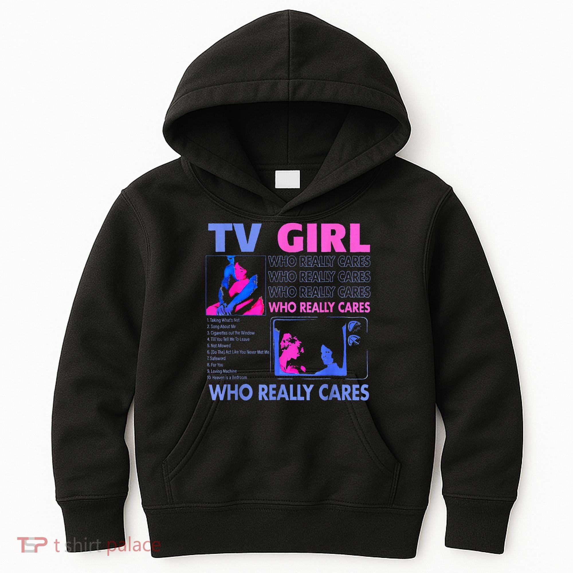 Tv Girl Who Really Care Kids Hoodie