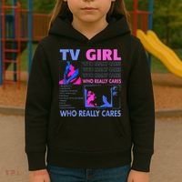 Tv Girl Who Really Care Kids Hoodie thumb 3