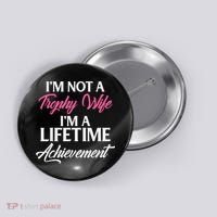 Trophy Gaming Wife Funny Mother Button thumb 0