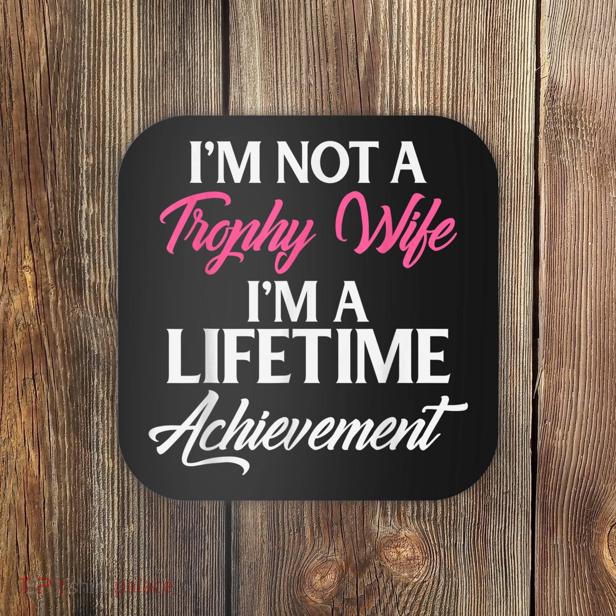 Trophy Gaming Wife Funny Mother Coaster