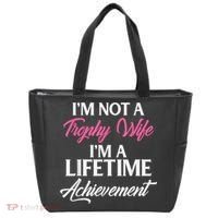 Trophy Gaming Wife Funny Mother Tote Bag thumb 0