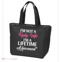 Trophy Gaming Wife Funny Mother Tote Bag thumb 3