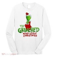 The Grinched Who Stole Christmas Funny Joe Biden Long Sleeve Shirt thumb 0