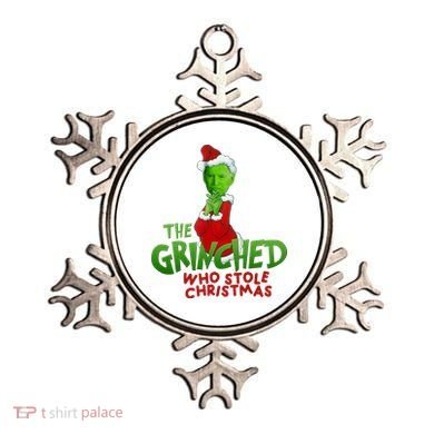 The Grinched Who Stole Christmas Funny Joe Biden Ornament