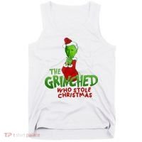 The Grinched Who Stole Christmas Funny Joe Biden Tank Top thumb 0