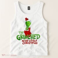 The Grinched Who Stole Christmas Funny Joe Biden Tank Top thumb 2