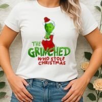 The Grinched Who Stole Christmas Funny Joe Biden Women's T-Shirt thumb 2