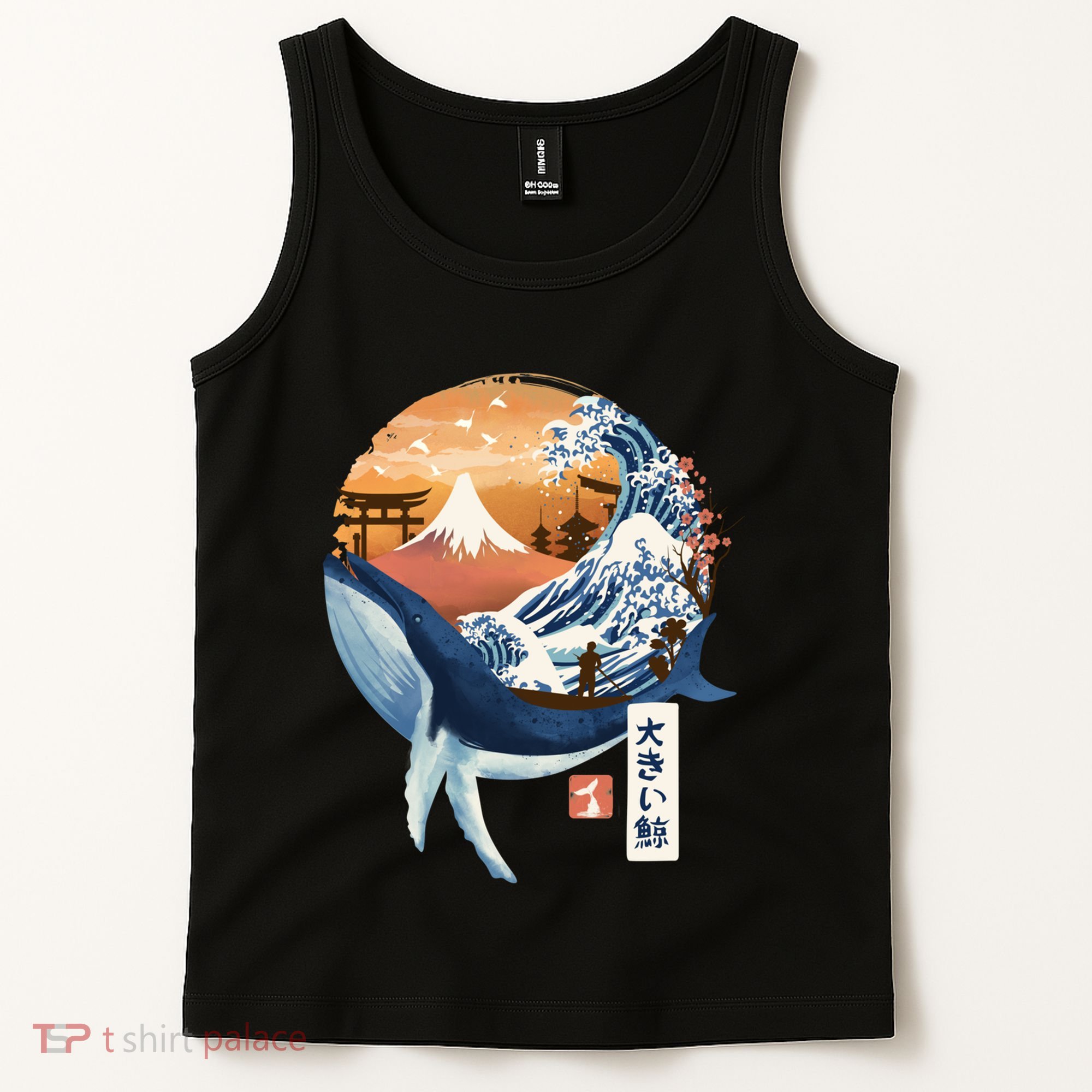 The Great Whale Copy Tank Top