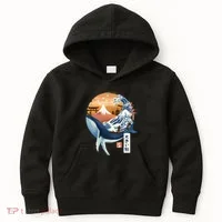 The Great Whale Copy Kids Hoodie thumb 0