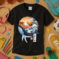 The Great Whale Copy Kids T-Shirt thumb 3