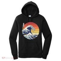 The Great Wave Kanagawa Hokusai Japanese Retro Women's Hoodie thumb 0
