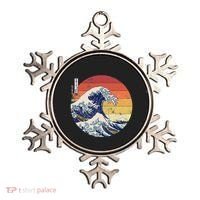 The Great Wave Kanagawa Hokusai Japanese Retro Ornament thumb 0