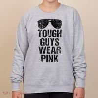 Tough Guys Wear Pink Women's Sweatshirt thumb 0