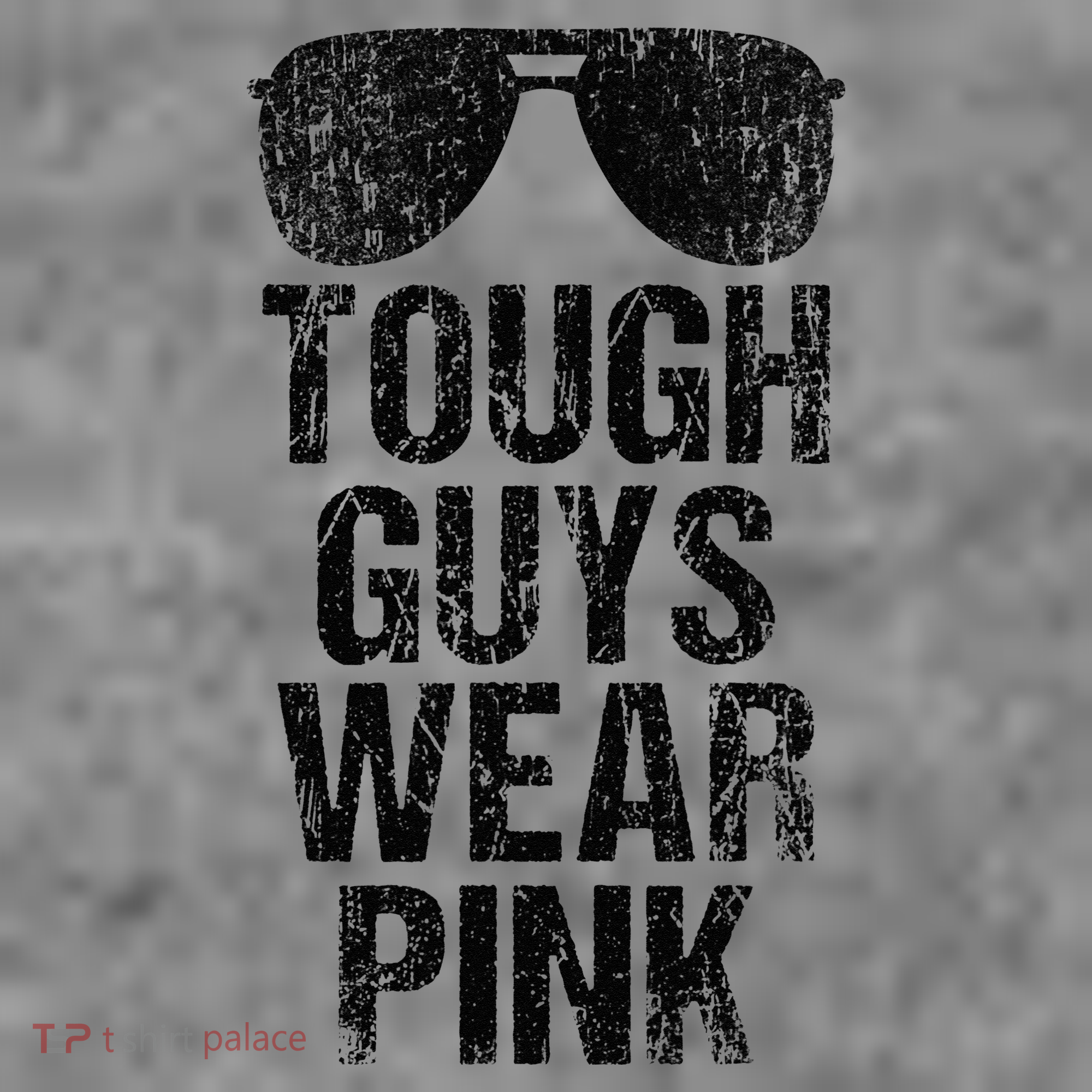 Tough Guys Wear Pink Toddler Hoodie