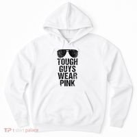 Tough Guys Wear Pink Hoodie thumb 0