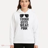 Tough Guys Wear Pink Hoodie thumb 5