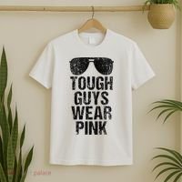 Tough Guys Wear Pink T-Shirt thumb 2