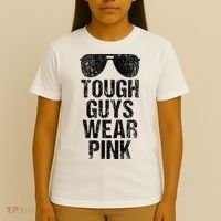 Tough Guys Wear Pink T-Shirt thumb 4
